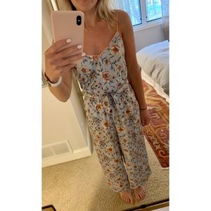 Floral jumpsuit